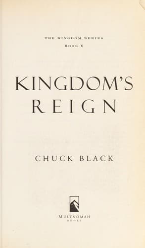 Kingdom's Reign (Chuck Black, Paperback, Grades 8