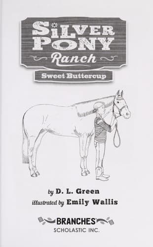 Sweet Buttercup: A Branches Book (Silver Pony