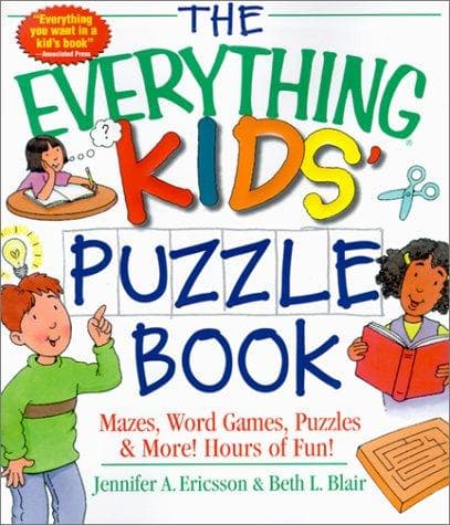 The Everything Kids' Puzzle Book: Mazes, Word