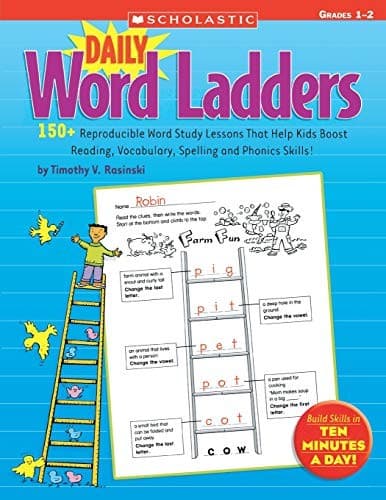 Daily Word Ladders: Grades 1-2: 150+ Reproducible