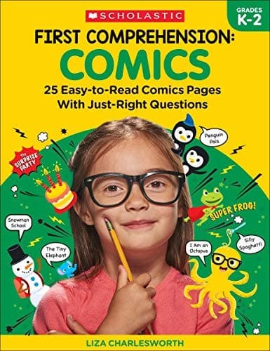 First Comprehension: Comics: 25 Easy-to-Read