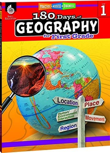 180 Days of Geography for First Grade: Practice,