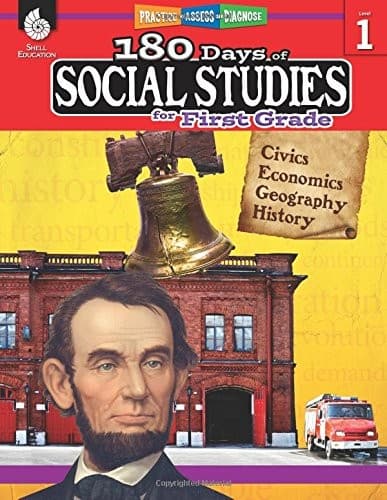 180 Days of Social Studies for First Grade: