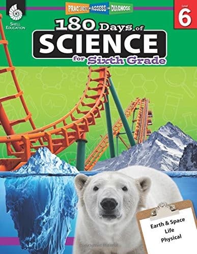 180 Days of Science for Sixth Grade: Practice,
