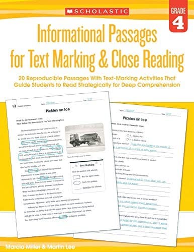 Informational Passages for Text Marking & Close
