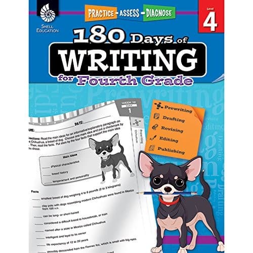 180 Days of Writing for Fourth Grade: Practice,