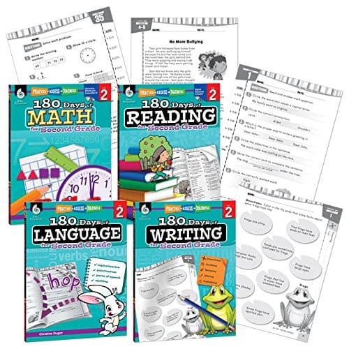 180 Days of Practice Grade 2 Bundle (Jodene