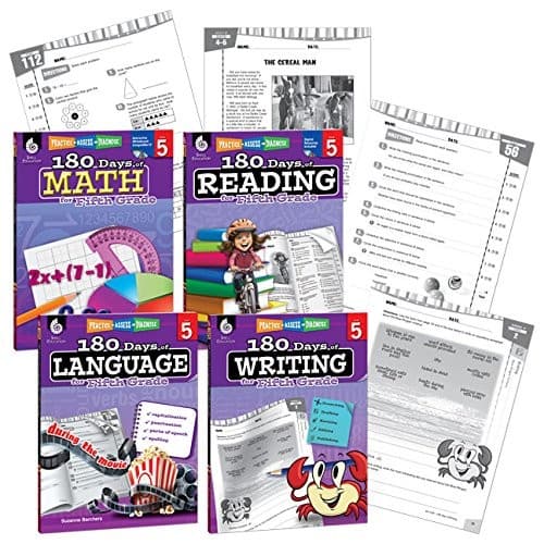 180 Days of Practice Grade 5 Bundle (Jodene