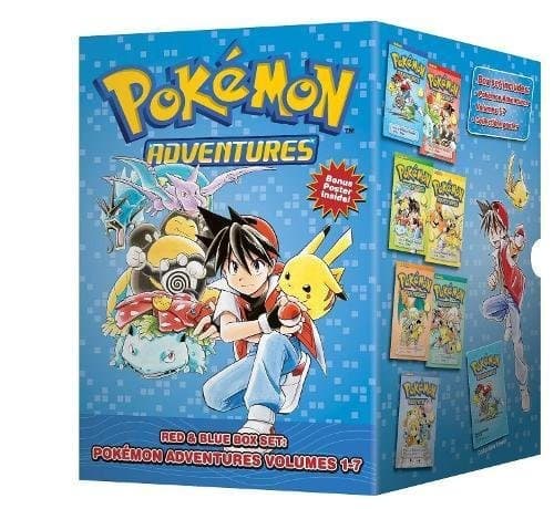 Pok mon Adventures Red & Blue Box Set (Set