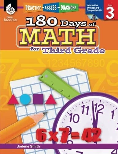 180 Days of Math for Third Grade: Practice,