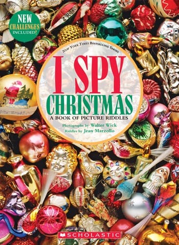 I Spy Christmas: A Book of Picture Riddles (Jean