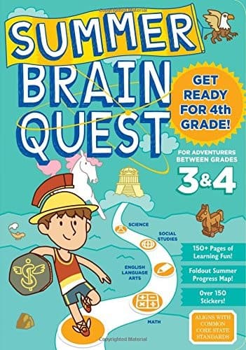 Summer Brain Quest: Between Grades 3 & 4 (,