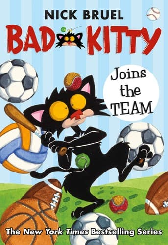 Bad Kitty Joins the Team (classic black-and-white