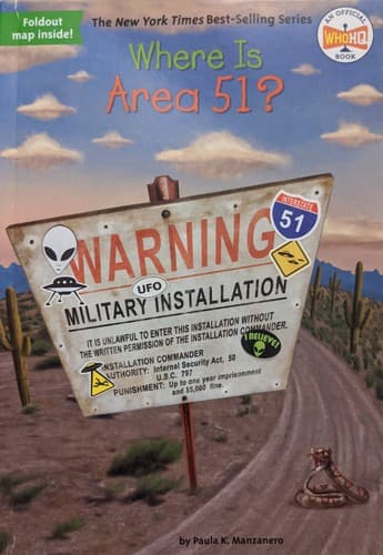 Where Is Area 51? (Paula K. Manzanero, Paperback,