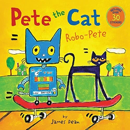 Pete the Cat: Robo-Pete (James Dean, Paperback,
