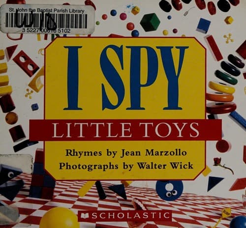 I Spy Little Toys (Marzollo Jean, Board Book,