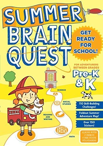 Summer Brain Quest: Between Grades Pre-K & K (,