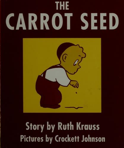 The Carrot Seed Board Book (Ruth Krauss,