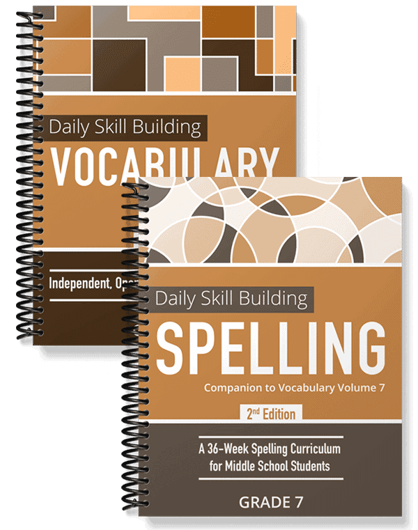 Daily Skill Building Vocabulary & Spelling Grade 7