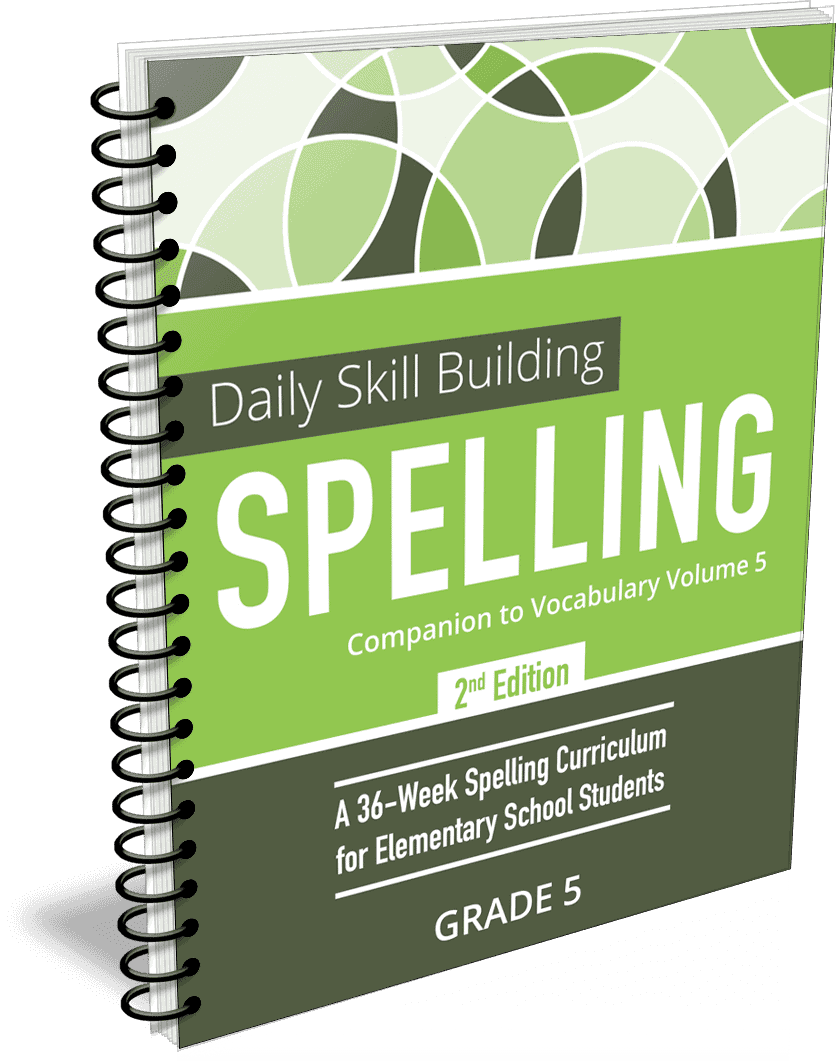 Daily Skill Building: Spelling Grade 5 Companion