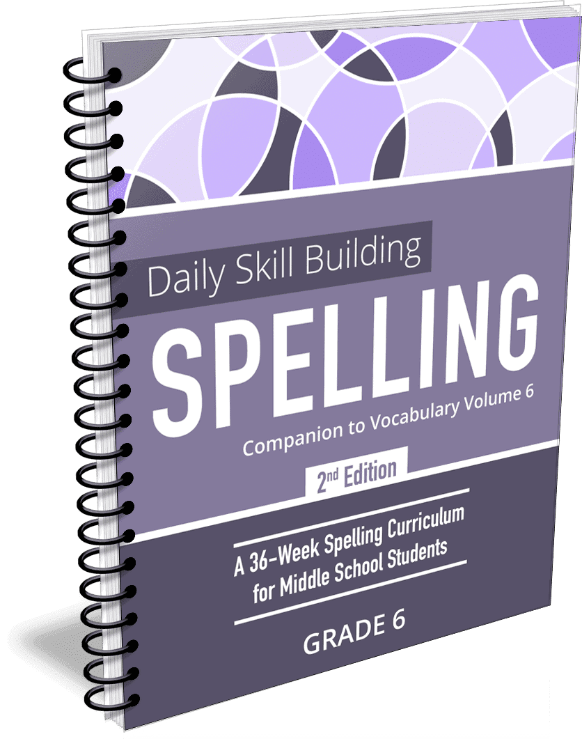 Daily Skill Building: Spelling Grade 6 Companion