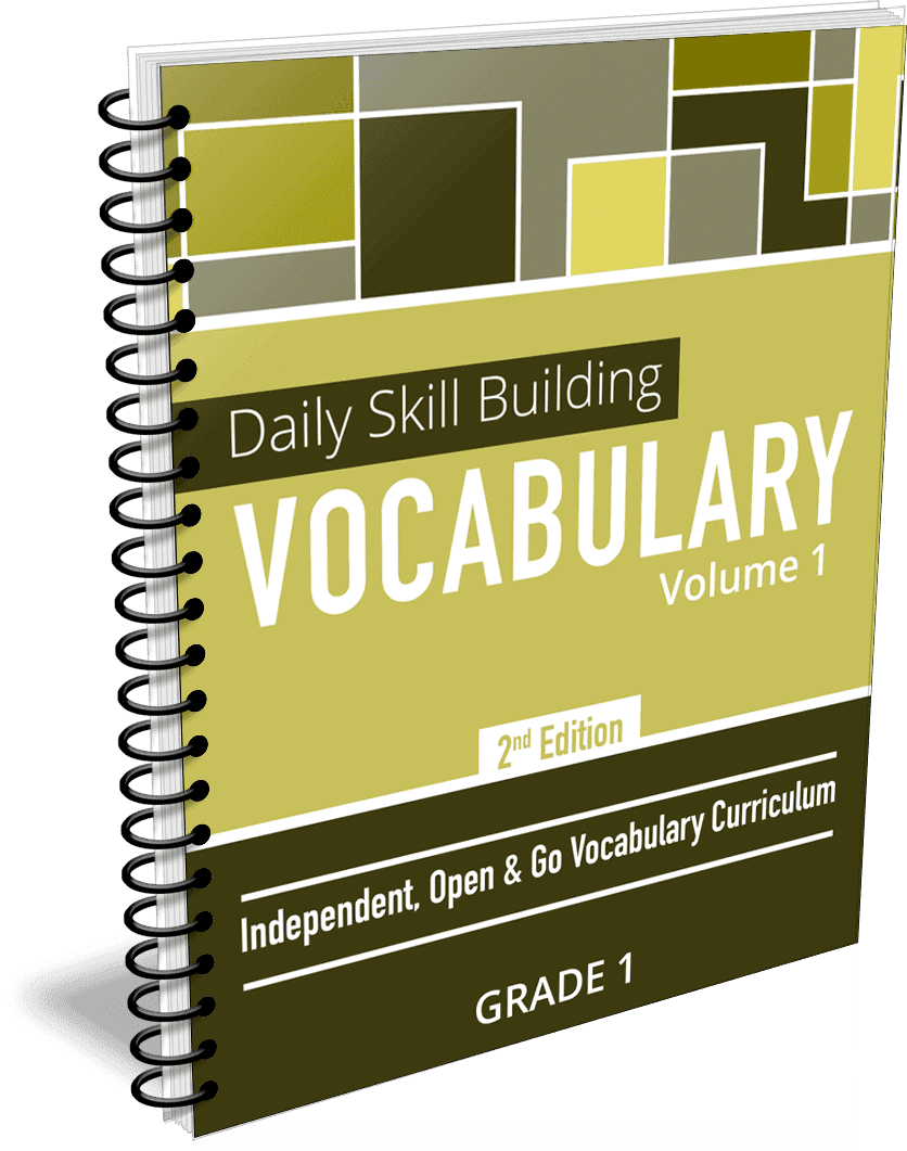 Daily Skill Building: Vocabulary - Grade 1