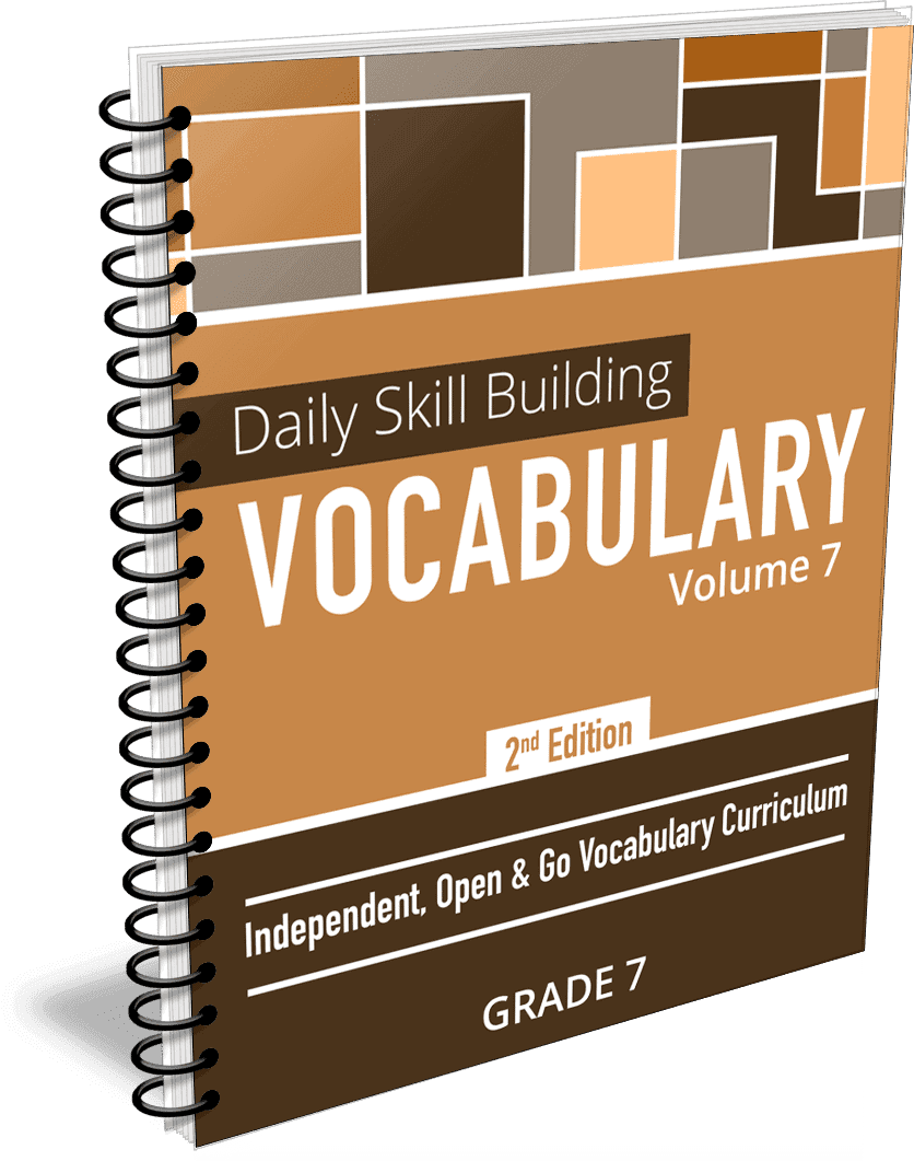 Daily Skill Building: Vocabulary - Grade 7