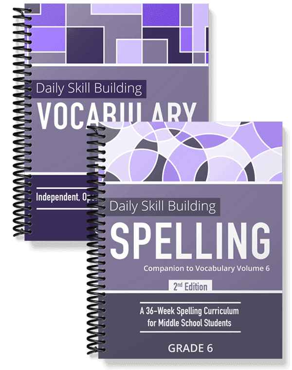 Daily Skill Building Vocabulary & Spelling Grade 6
