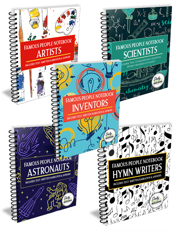 Famous People Notebooks: Complete Set