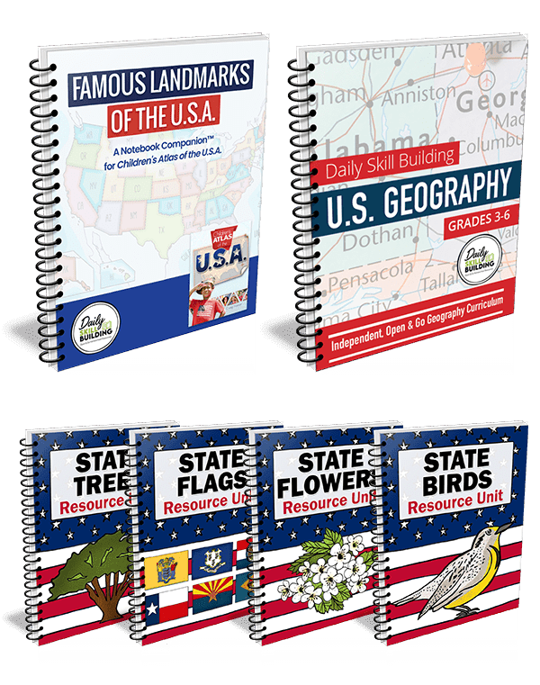 U.S. Geography Bundle for Grades 3 & Up