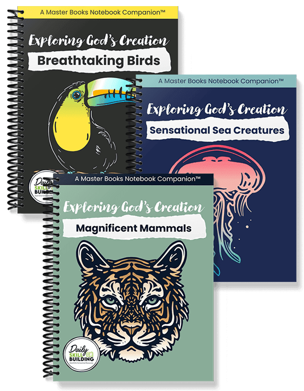 Exploring God’s Creation Notebook Companion™ Set