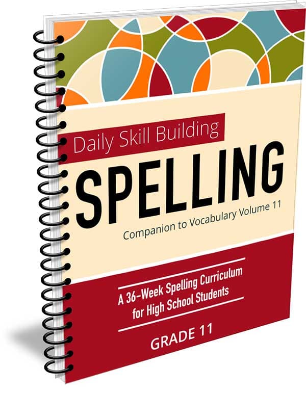 Daily Skill Building: Spelling Grade 11