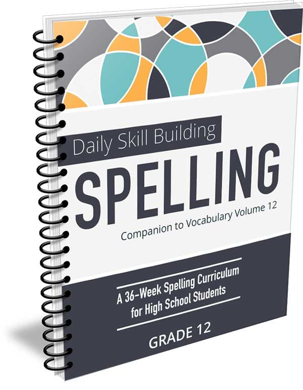 Daily Skill Building: Spelling Grade 12
