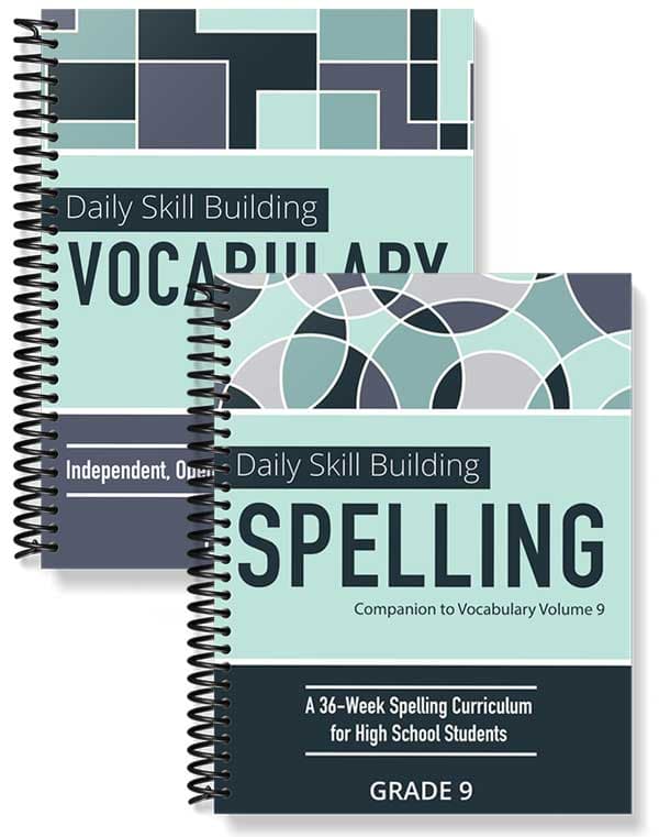 Daily Skill Building Vocabulary & Spelling Grade 9