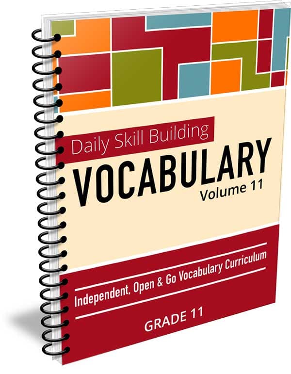 Daily Skill Building: Vocabulary Grade 11