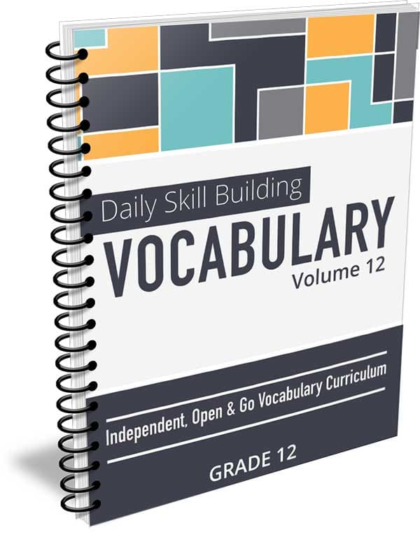 Daily Skill Building: Vocabulary Grade 12