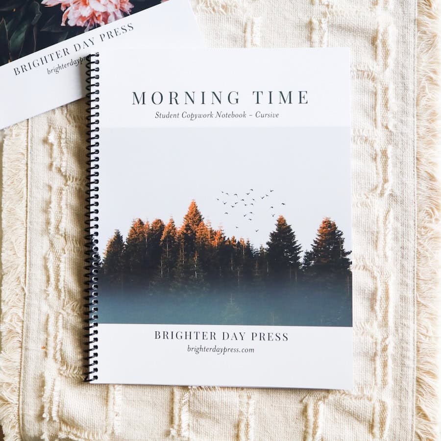 Copywork Book for Morning Time Vol. 1: Cursive