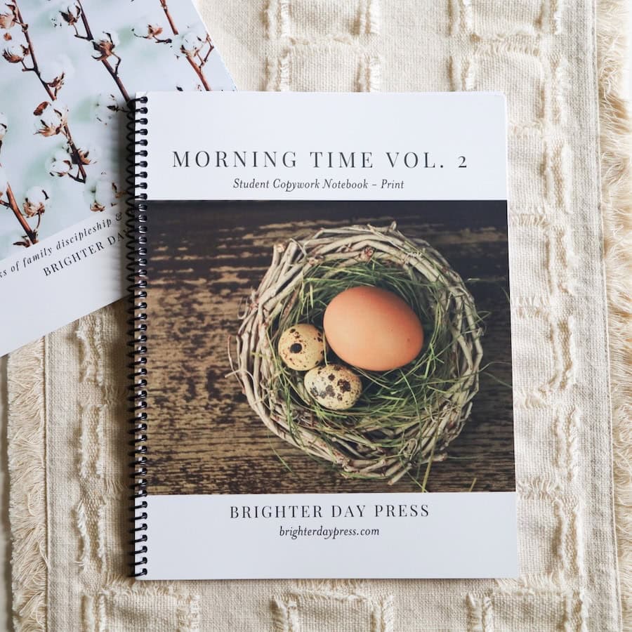Copywork Book for Morning Time Vol. 2 - Print