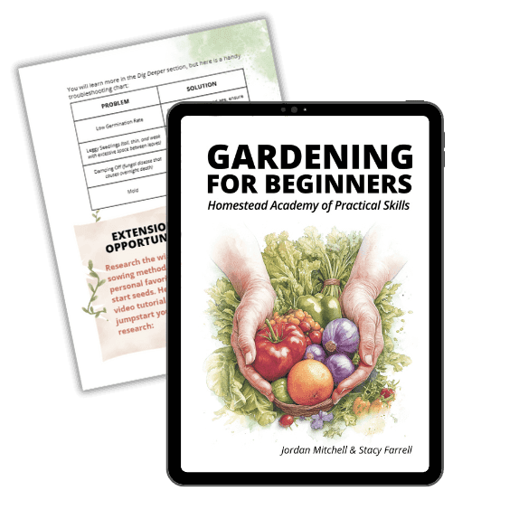 Gardening for Beginners: A Homestead Academy Study