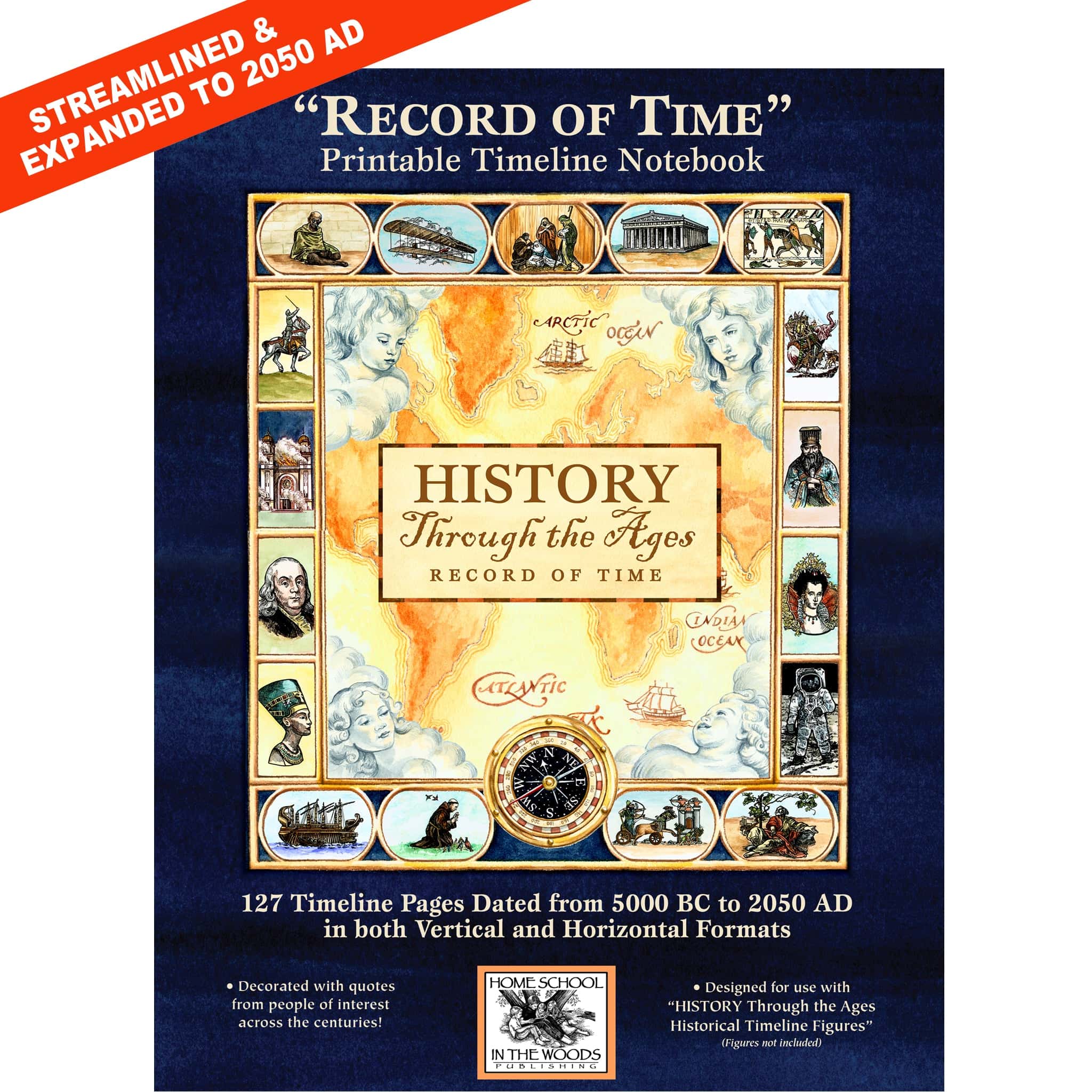Record of Time Printable Timeline Notebook
