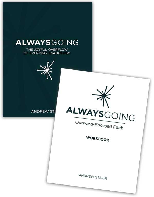 Always Going: Evangelism Book + Workbook Set