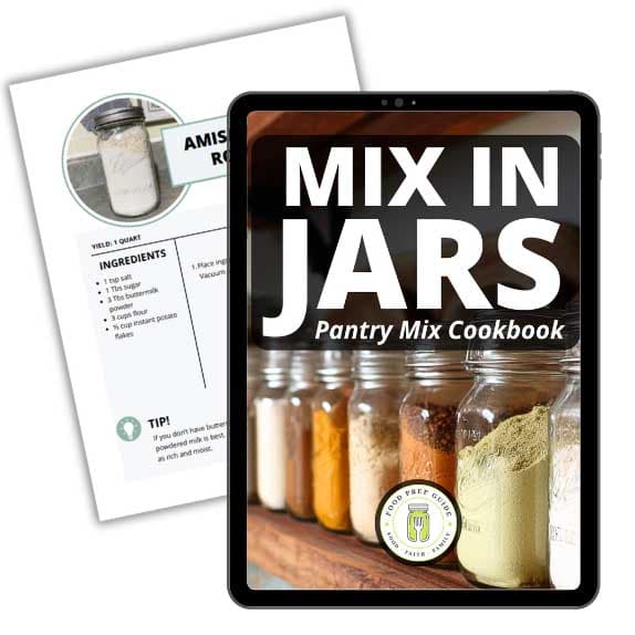 Mix In Jars Cookbook + Mason Jar Labels