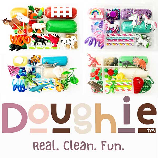 DOUGHIE™ Sensory Dough Kit: Ice Cream