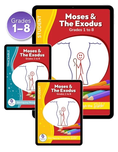 Moses and the Exodus Bible Study Bundle for Kids