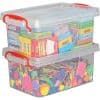 Really Good Stuff Stackable Storage Tubs With Lo