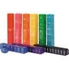 Fraction and Decimals Tower Equivalency Cubes