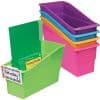 Durable Book And Binder Holders 5 Pack Neon