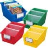 Chapter Book Library Bins With Dividers Primar