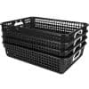 Classroom Paper Baskets   Black   4 baskets