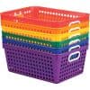 Group Colors For 6 Book Baskets Large 6 bask